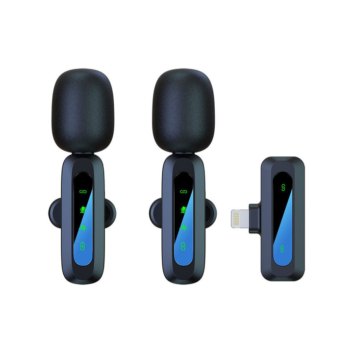 Wireless Lavalier Microphone with High-Sensitivity Audio Recording Kalsten