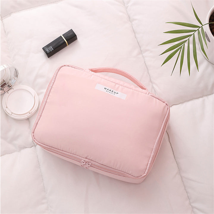 Dual Compartment Travel Makeup Organizer Kalsten