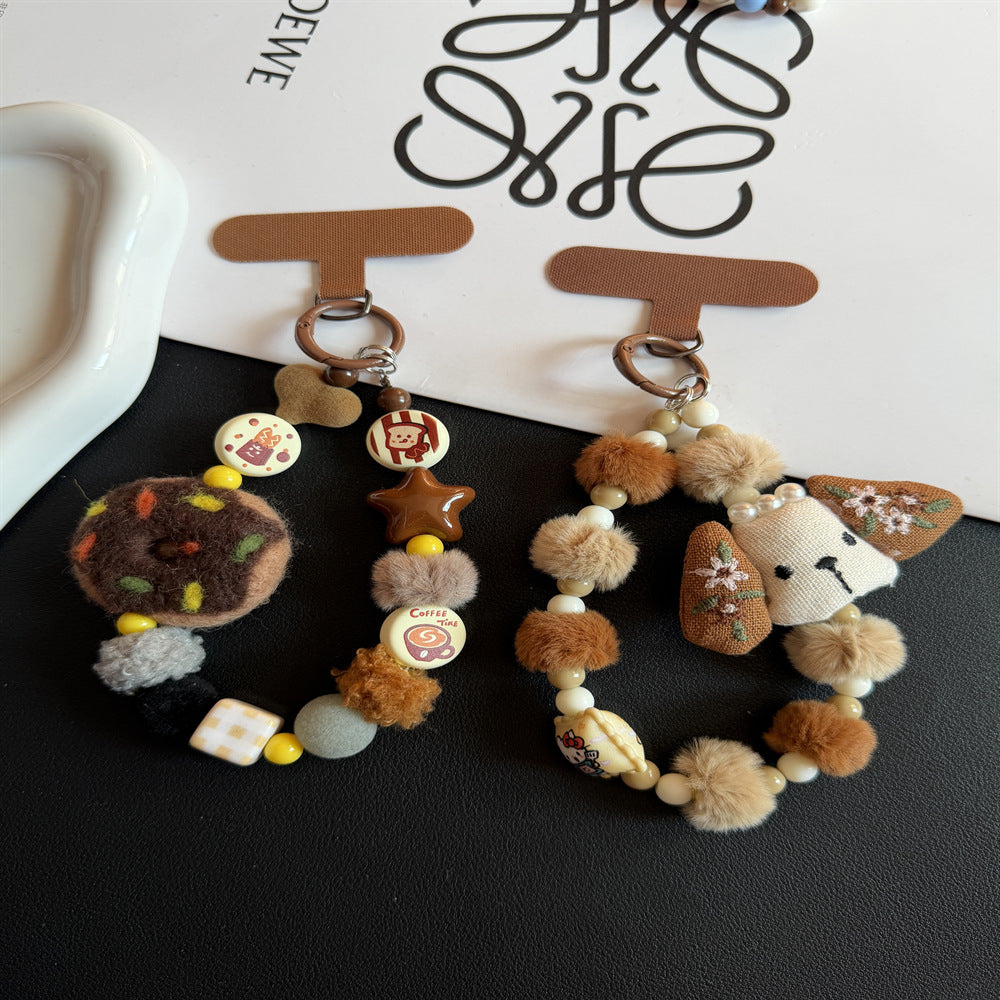 Whimsical Food-Themed Charm Keychain Kalsten 1790135857