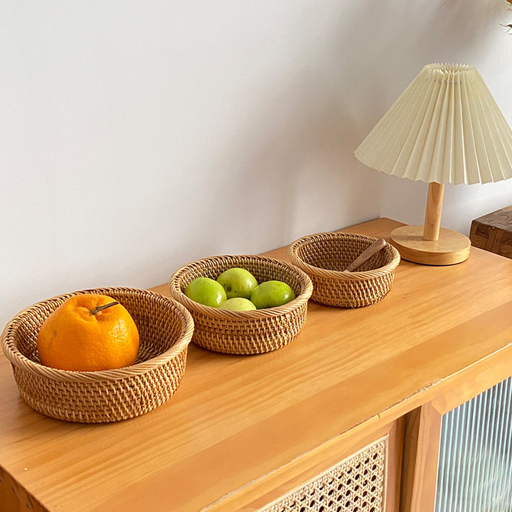 Set of three handcrafted baskets Kalsten