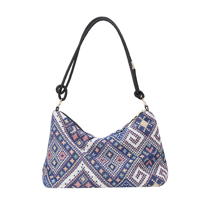 Patterned Shoulder Bag