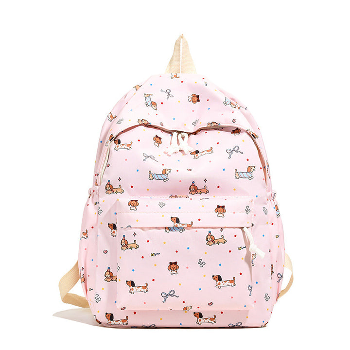 Backpack with Cheerful Dog Motif Kalsten