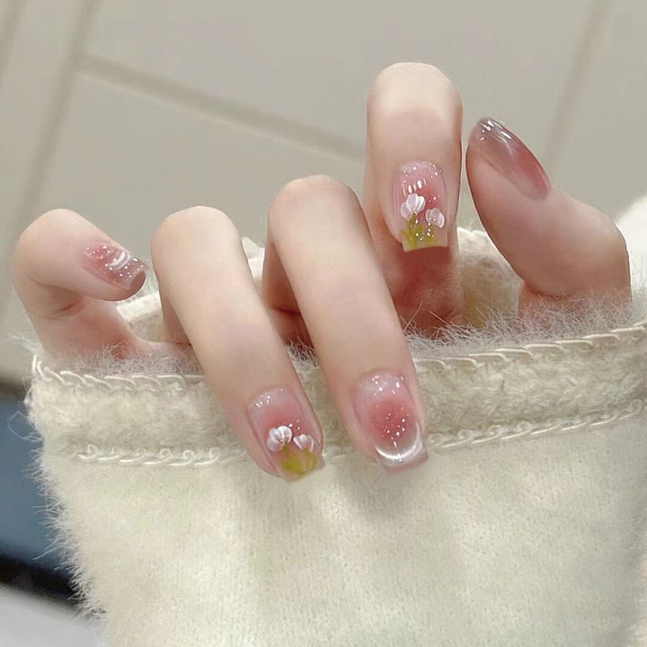 Decorative Press-On Nail Design Set Kalsten