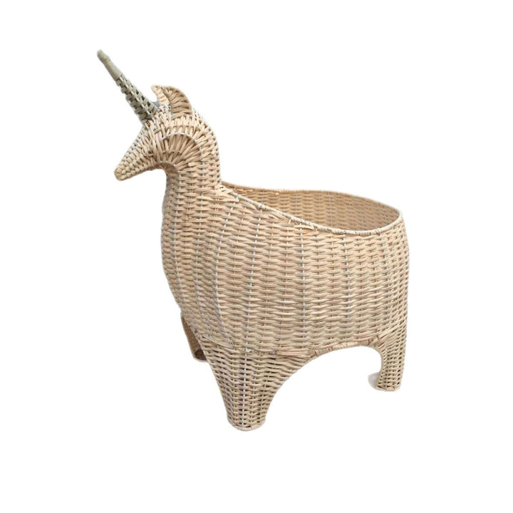 Playful storage basket in unicorn shape Kalsten