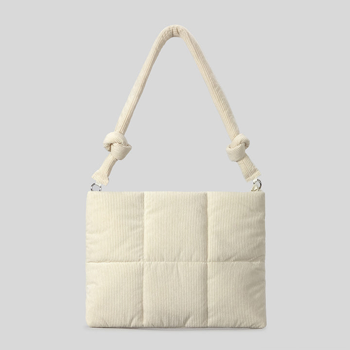 Quilted Soft Tote Bag