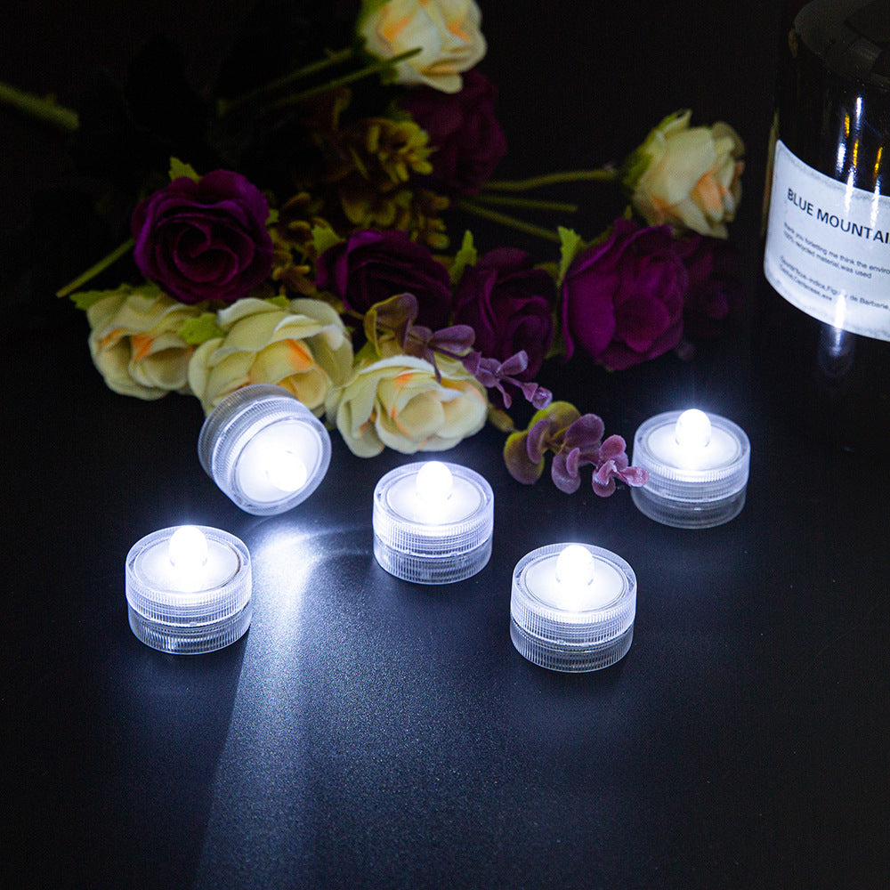 Waterproof Battery-Operated Floating LED Tea Light Set