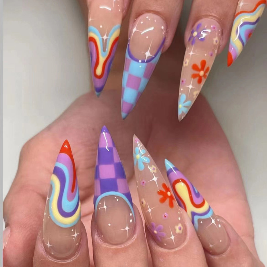 Decorative Artistic Nail Tips Kalsten