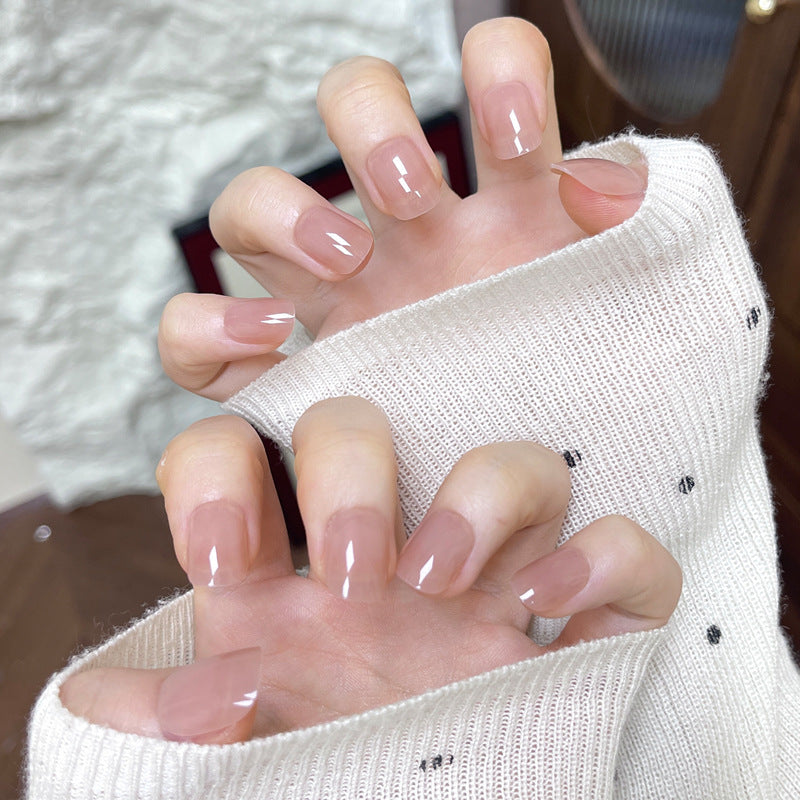 Glossy Square Press-On Nails Kalsten