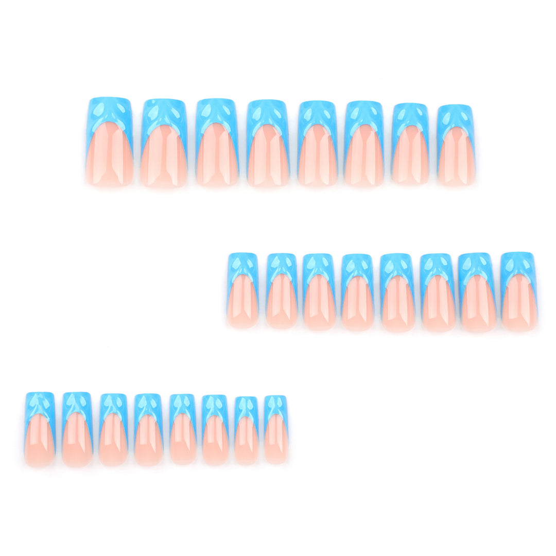Artistic gel nails with modern design Kalsten