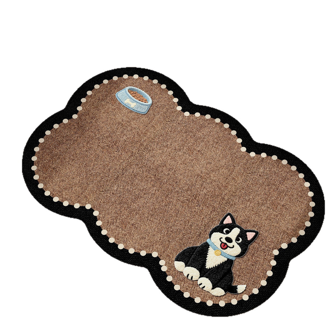 Cute Teddy Bear Shaped Area Rug