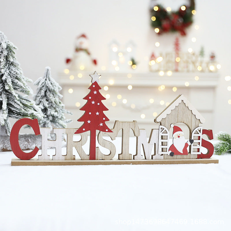 Wooden Christmas Decorative Sign