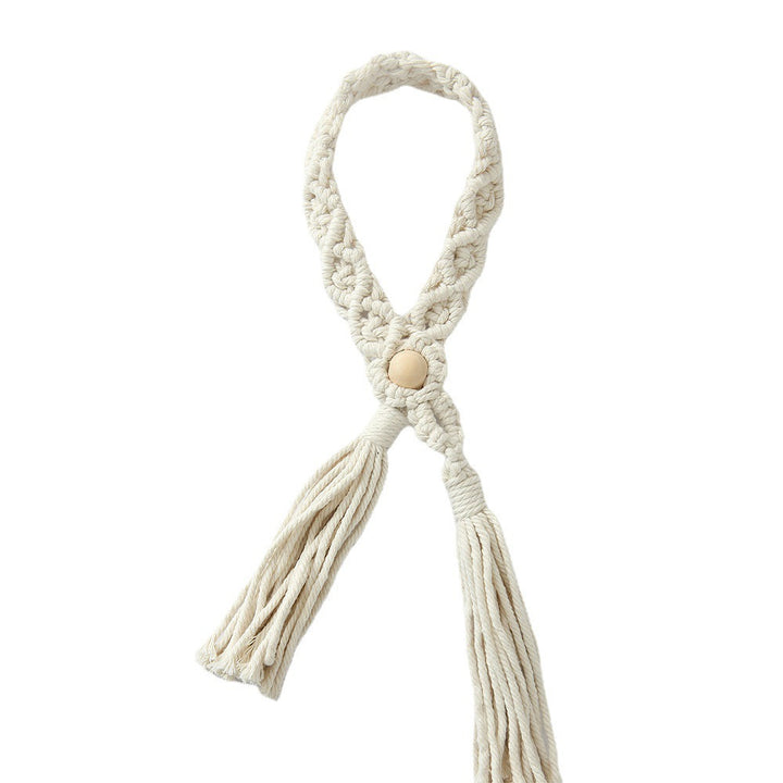Macrame Curtain Tieback Holder Kalsten