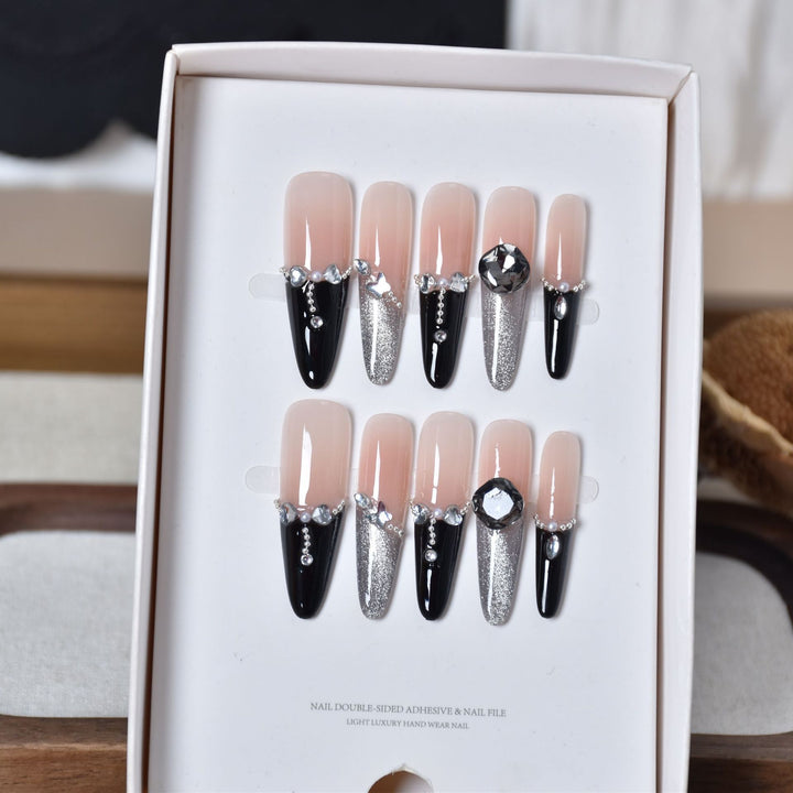Elegant Stiletto Nail Art Extensions Kalsten