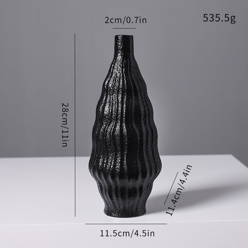 Decorative Textured Vase Kalsten