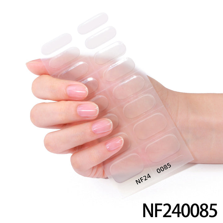 Glossy Finish Gel Nail Wraps