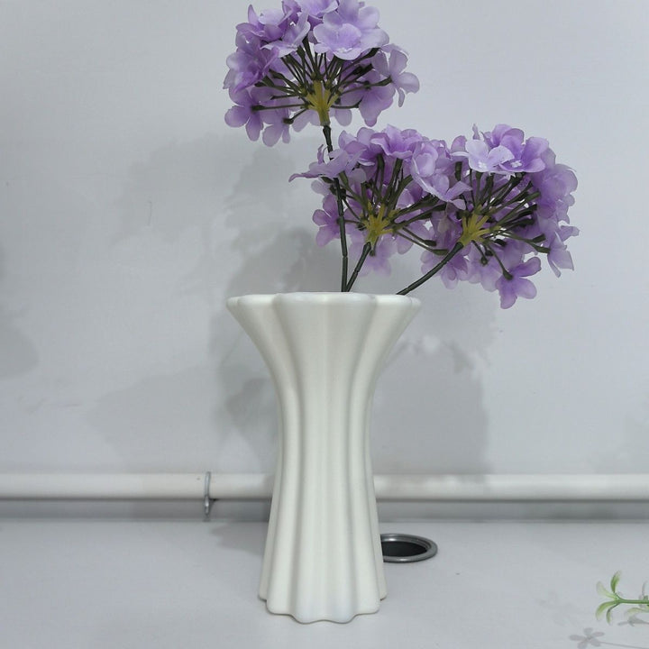 Sculpted Decorative Floral Vase Kalsten