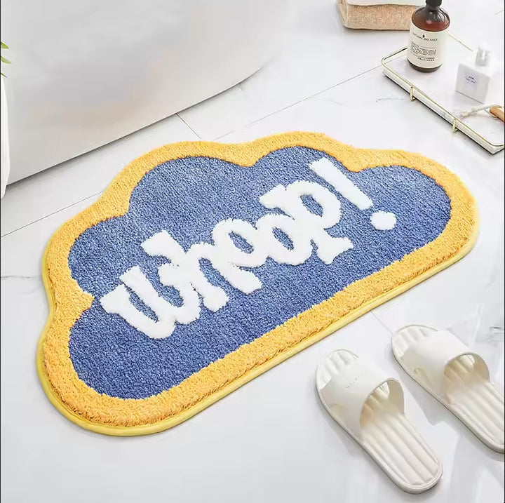 Plush Bathroom Bath Mat