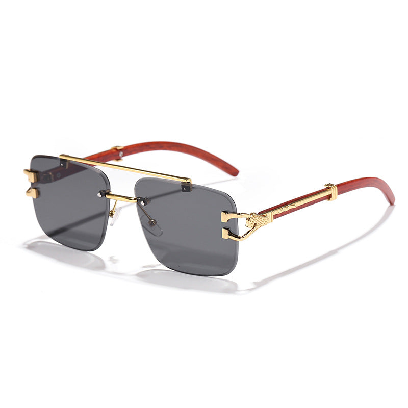 Women's stylish square sunglasses with luxurious metal frame Kalsten