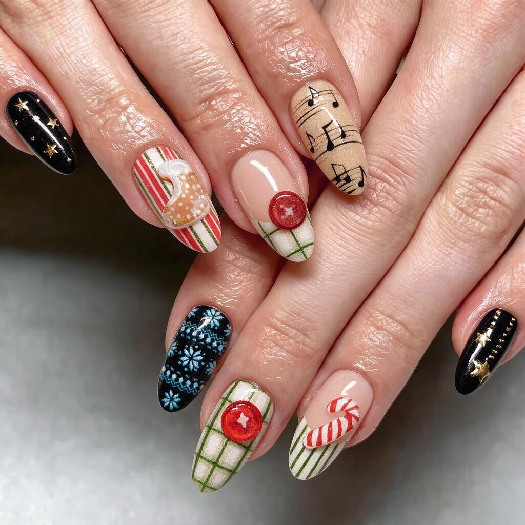 Festive Nail Art Set