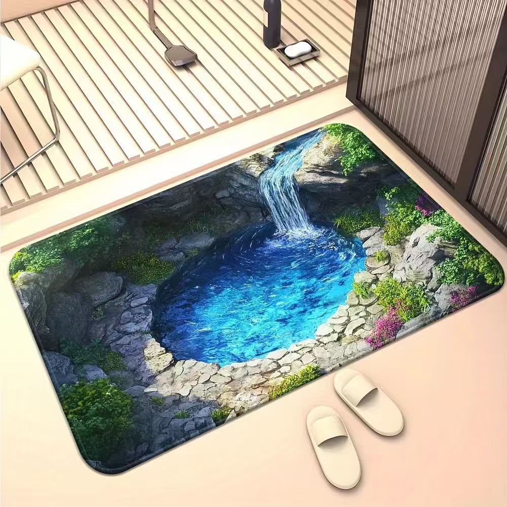 Abstract Floor Mat