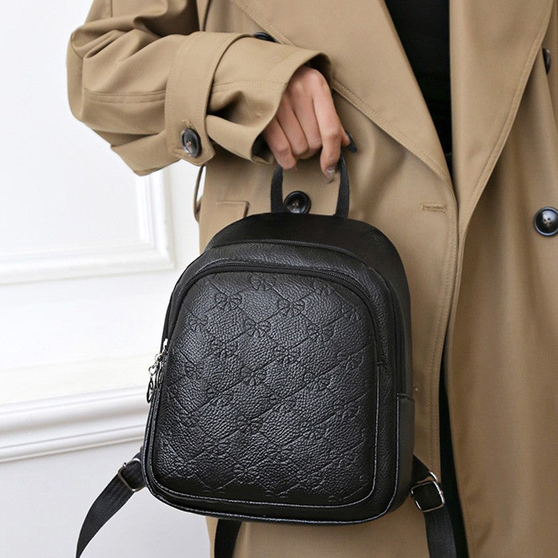 Compact Textured Backpack Kalsten