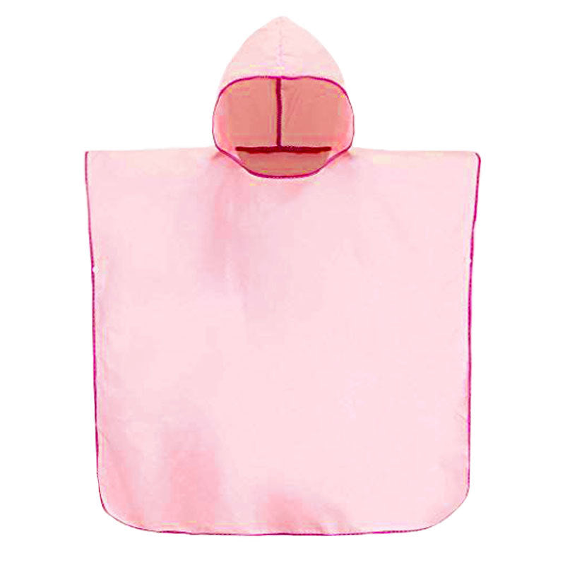 Water-repellent hooded poncho Kalsten