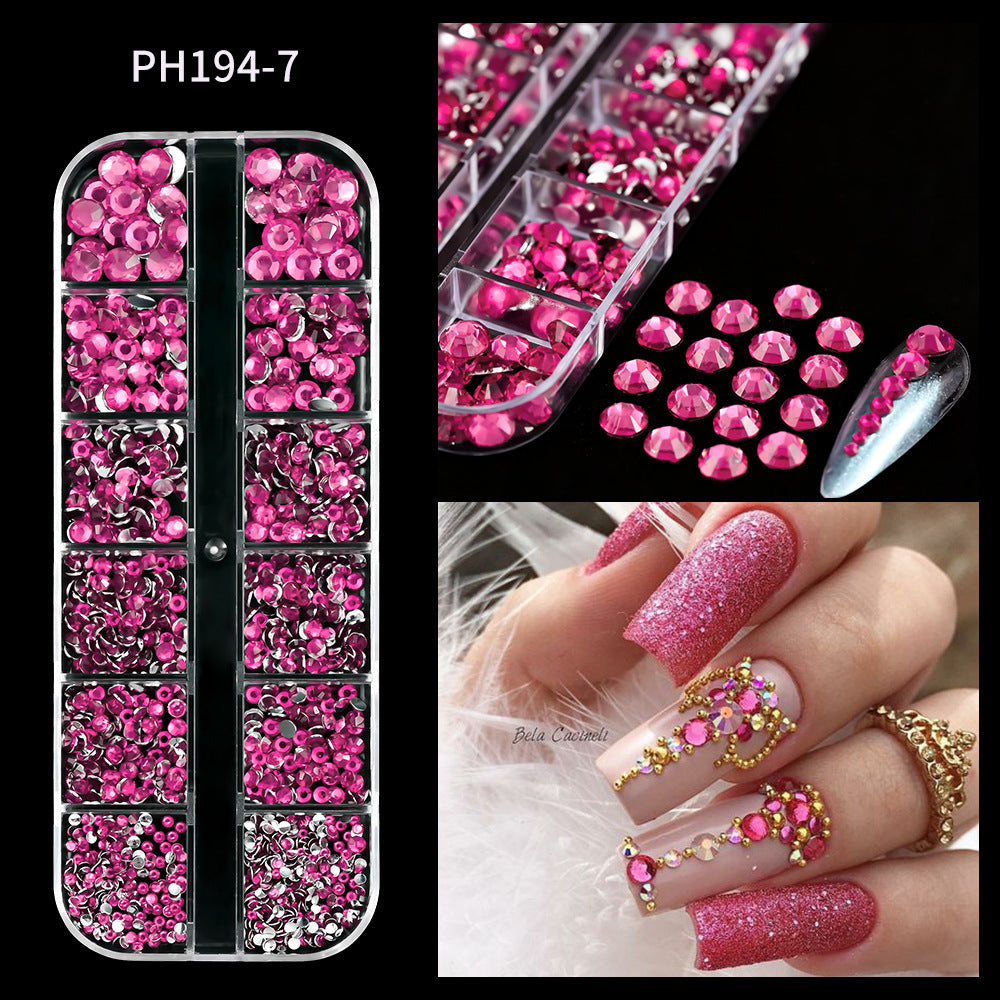 Premium Rhinestone Nail Art Decoration Kit