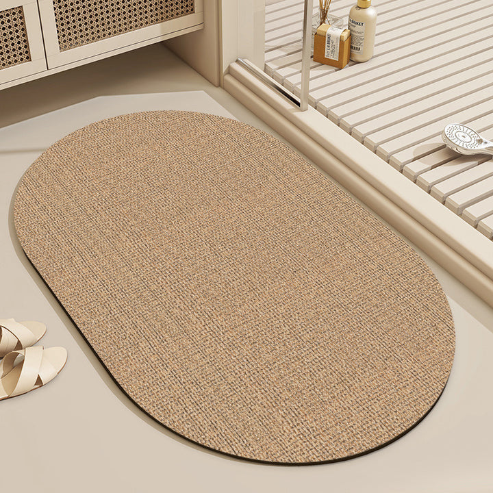 Round Non-Slip Bathroom Mat