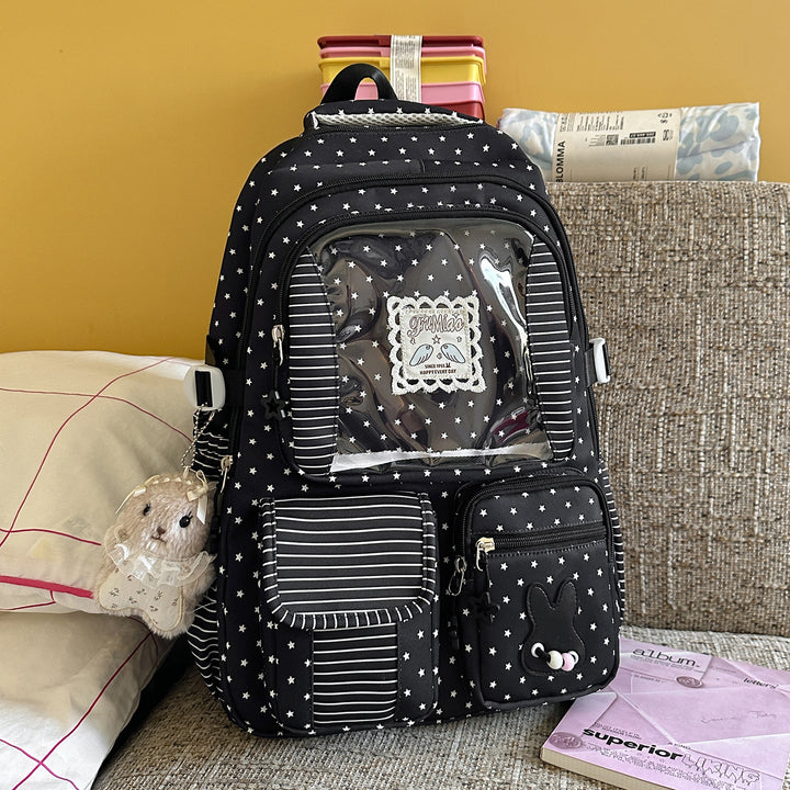 Playful Bunny Ear School Backpack Kalsten