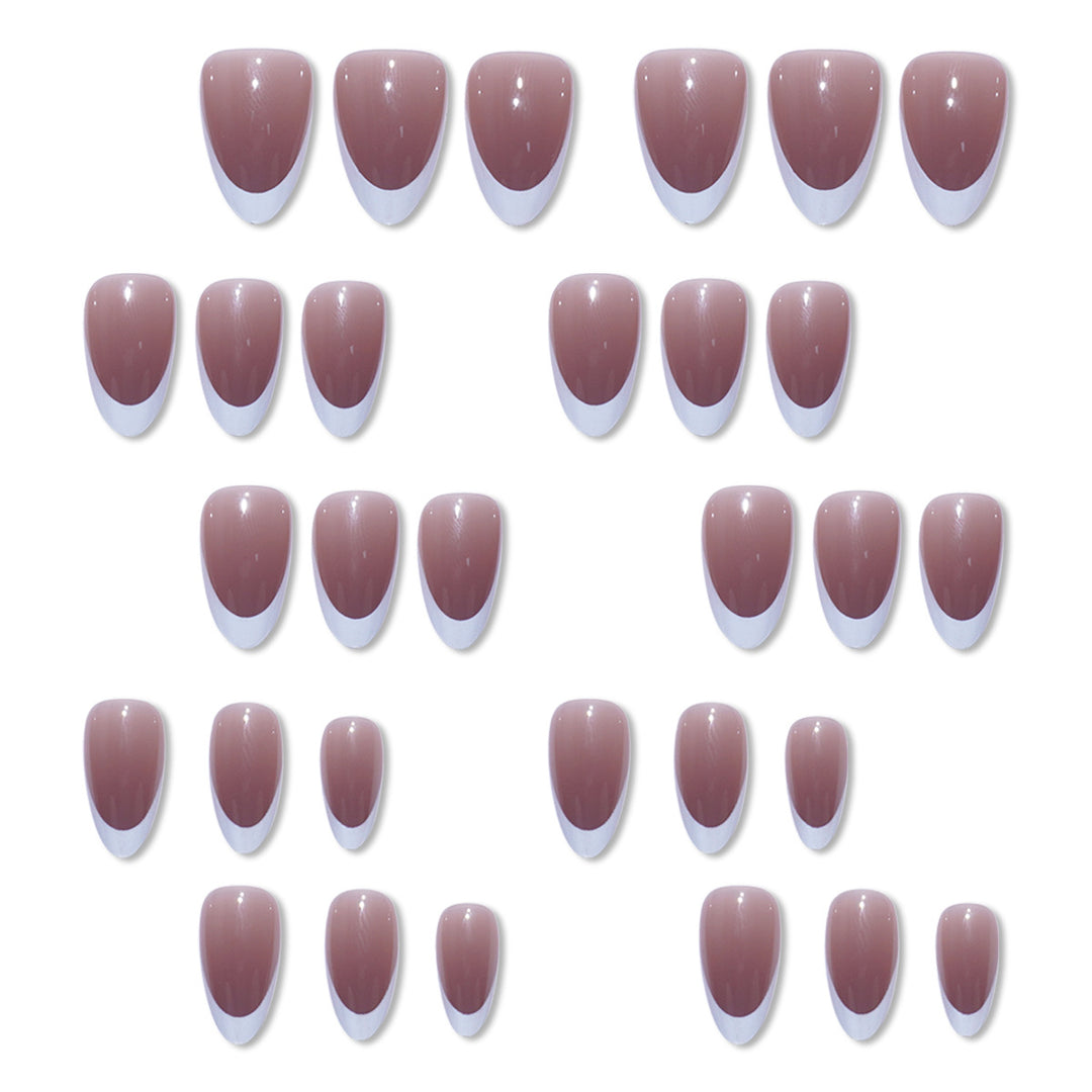 Chic Almond-Shaped Press-On Nails