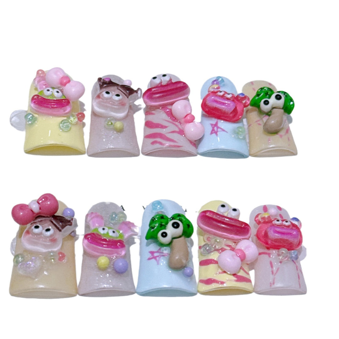 Artistic 3D Nail Art Set