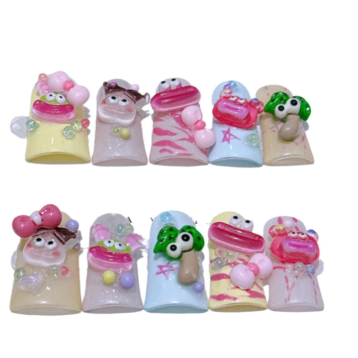 Artistic 3D Nail Art Set