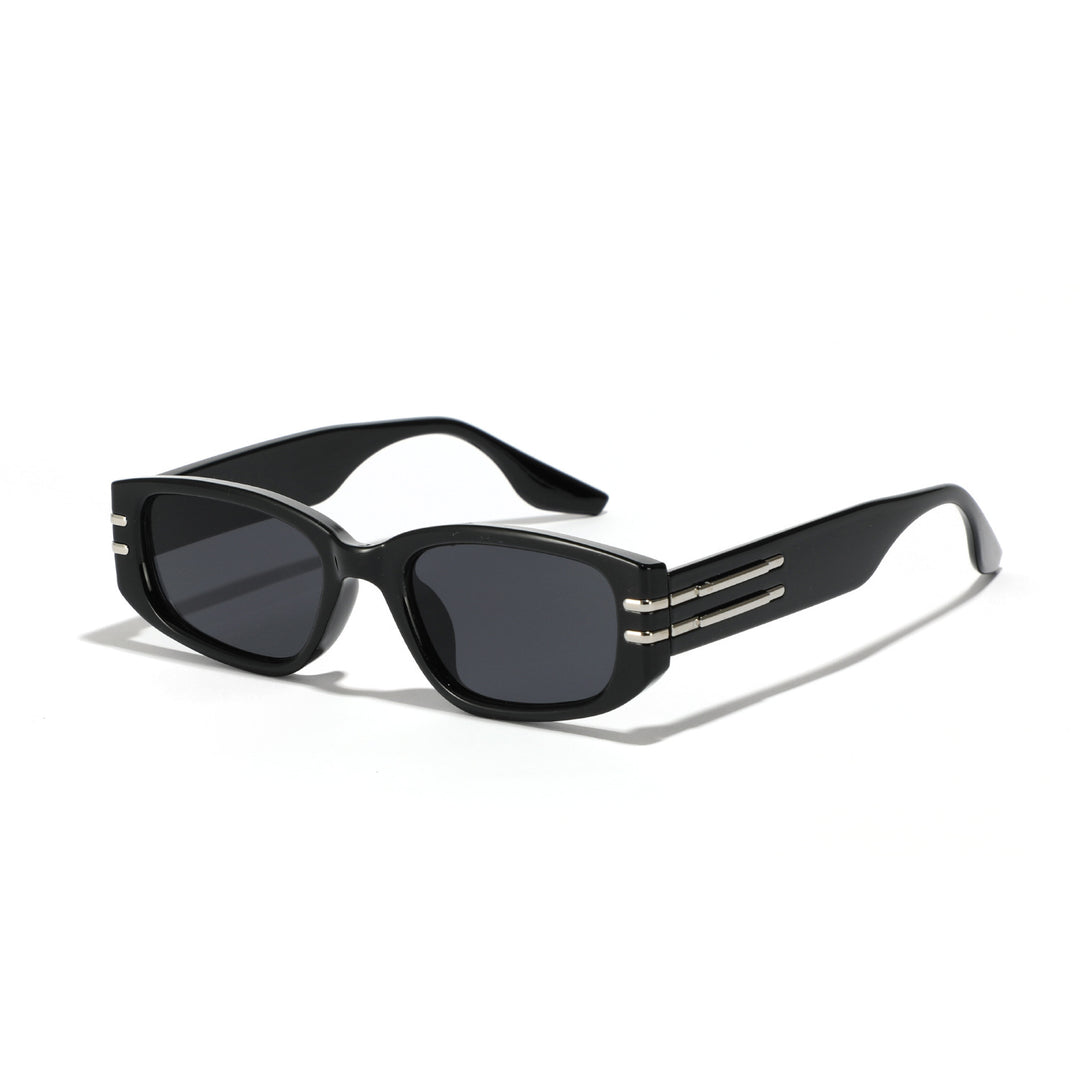 Women's fashionable rectangular sunglasses with elegant metal accents Kalsten
