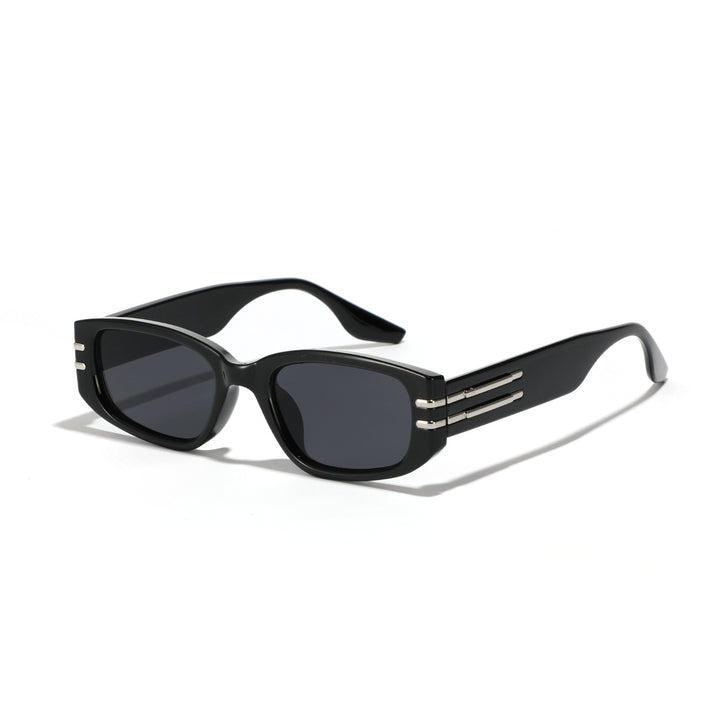 Women's fashionable rectangular sunglasses with elegant metal accents Kalsten