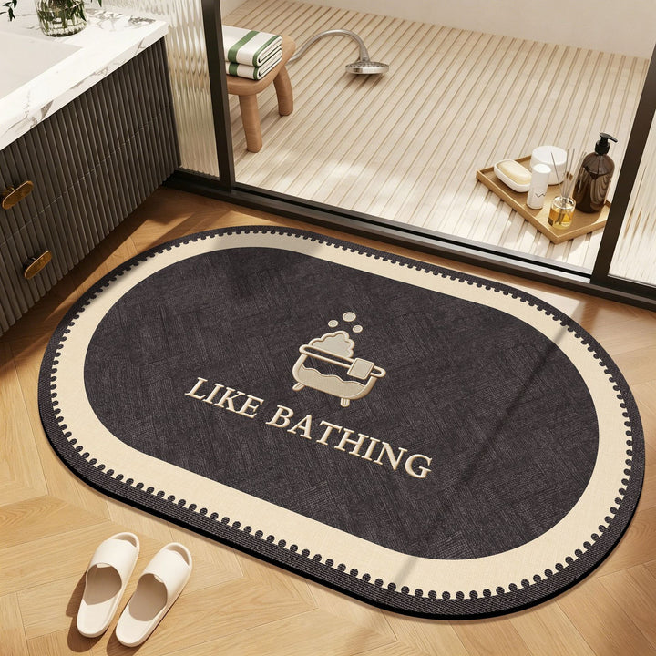 Playful Zoo-Themed Bathroom Mat Kalsten