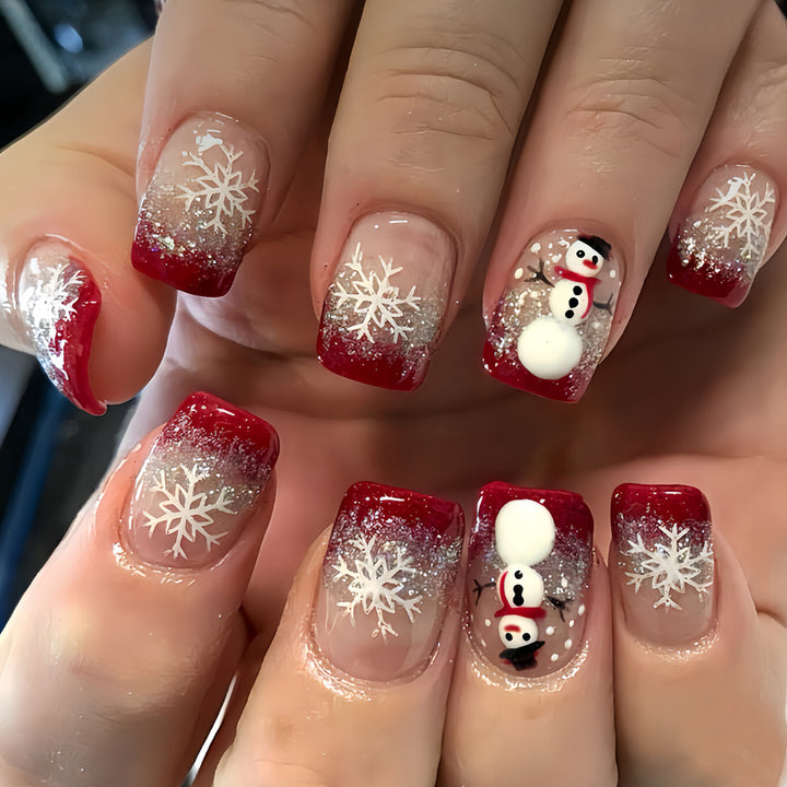 Festive Holiday Nail Art Set Kalsten