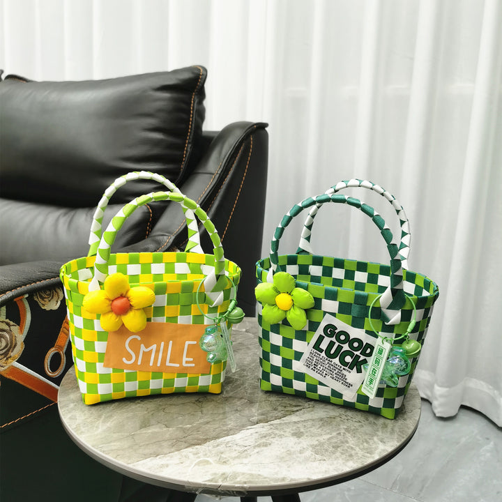 Handcrafted Woven Tote Bag Kalsten