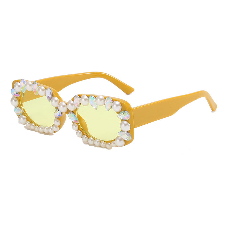 Ladies elegant sunglasses with pearl decoration Kalsten