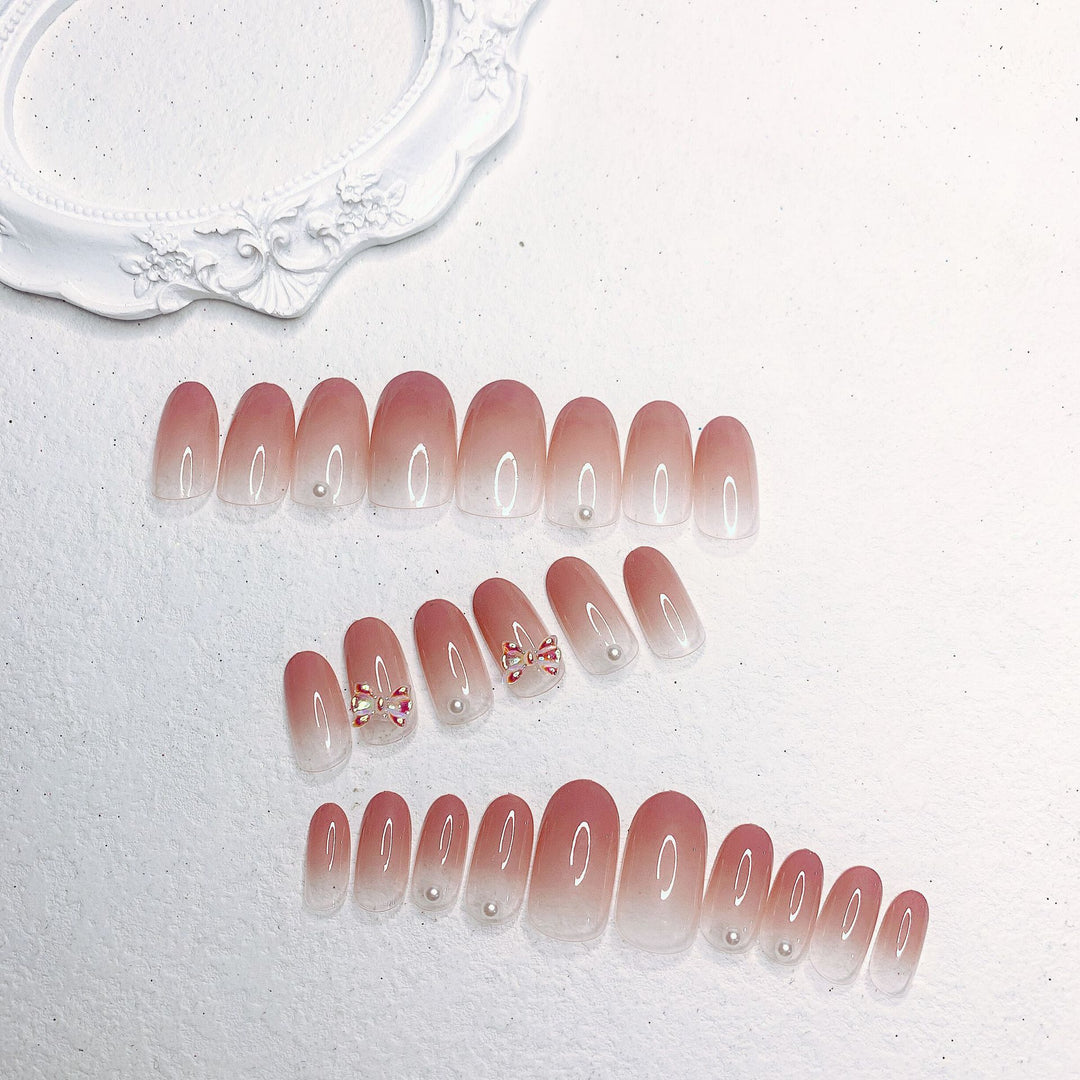 Elegant Butterfly Accent Nail Art