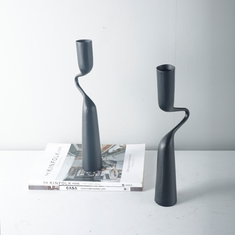Unique Sculptural Candle Holder