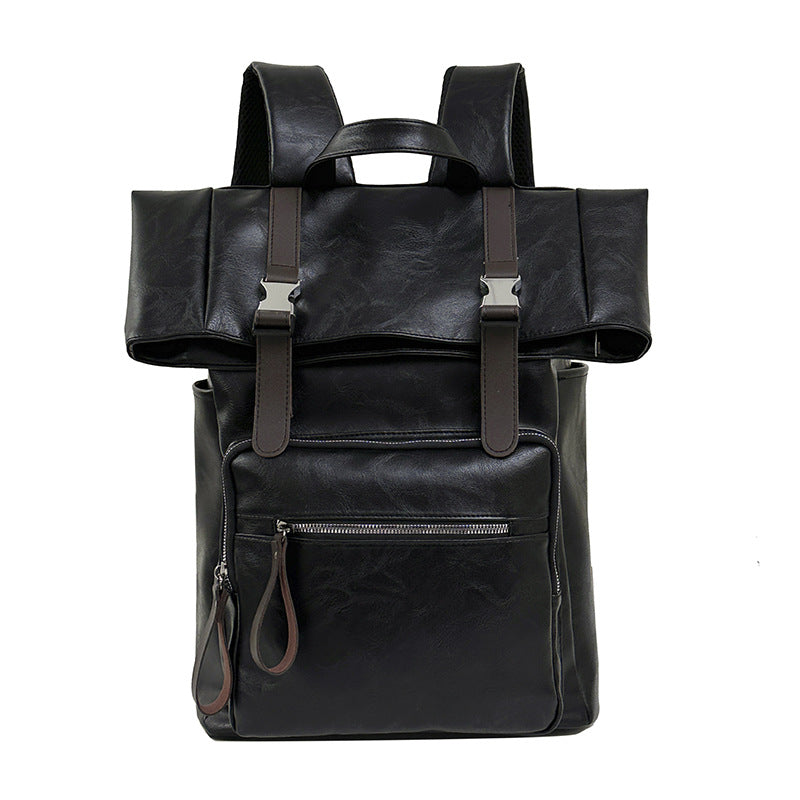Stylish Leather Backpack Kalsten