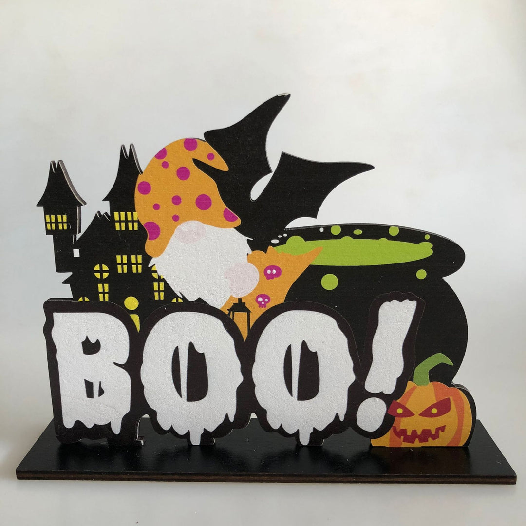 Halloween-Themed Decorative Table Centerpiece