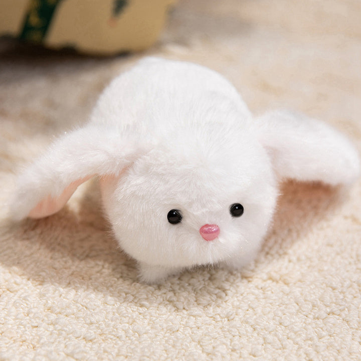 Mini Floppy-Ear Plush Bunny Decorative Figurine Kalsten