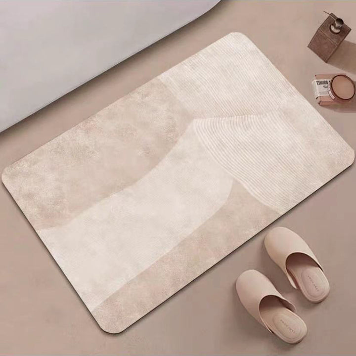 Stylish Geometric Pattern Bath Mat Kalsten