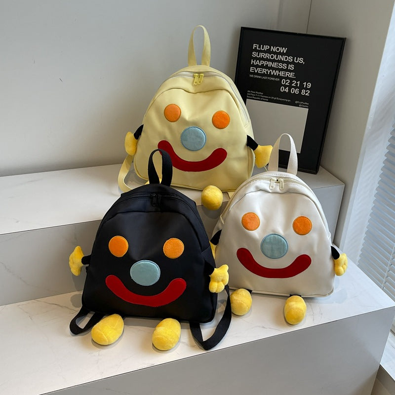 Playful Cartoon Character Backpack