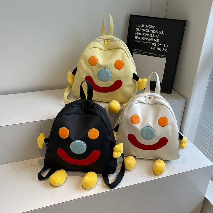 Playful Cartoon Character Backpack