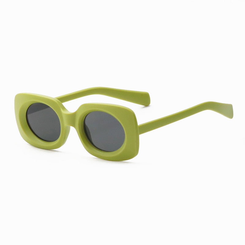 Contemporary Matte Square Sunglasses Kalsten