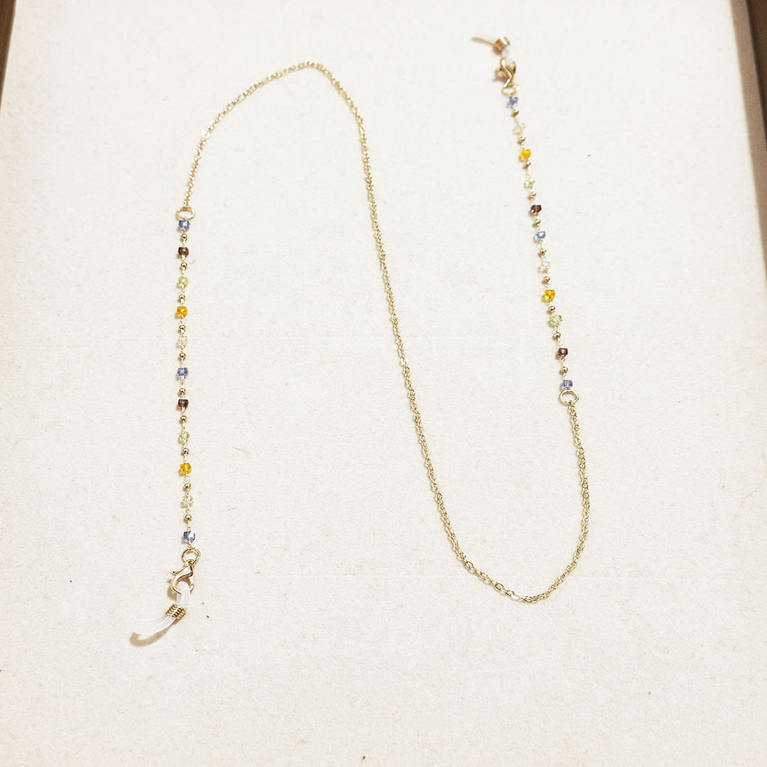 Colorful Gemstone Eyewear Chain Kalsten