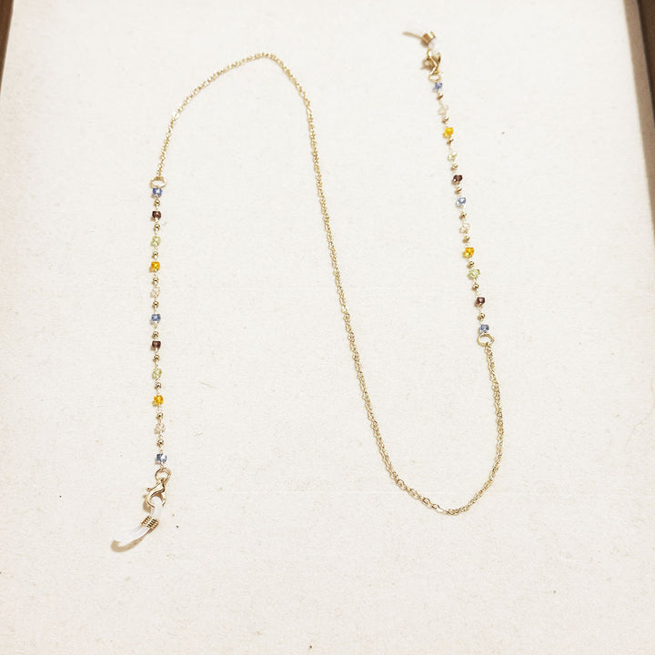Colorful Gemstone Eyewear Chain Kalsten