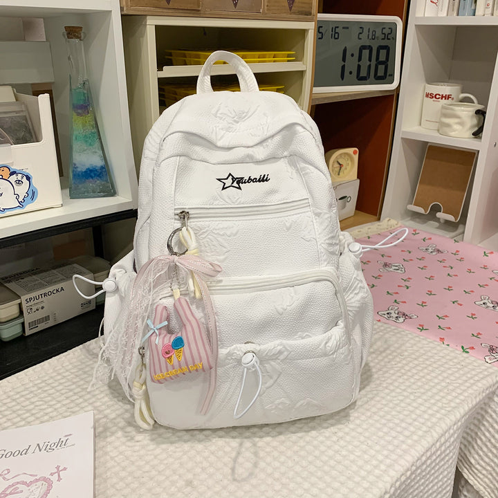 Stylish Textured Backpack Kalsten